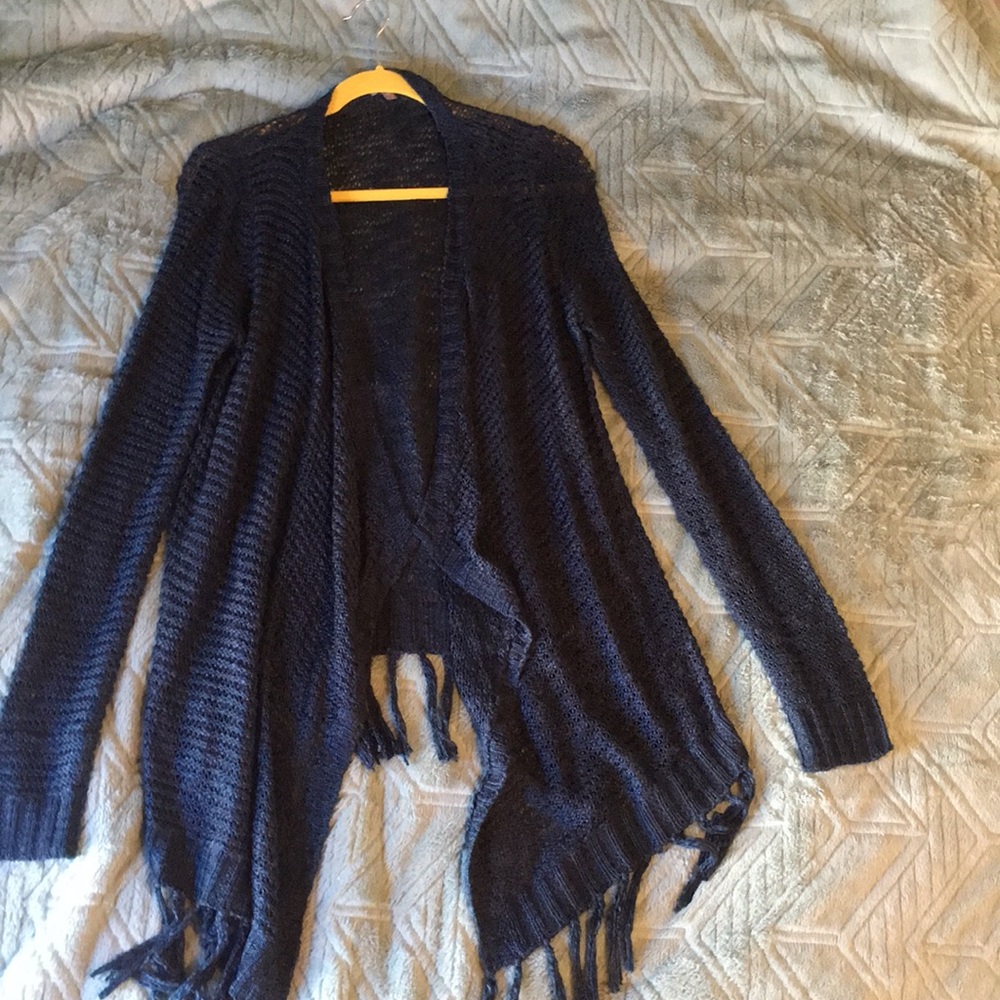 NWOT Dark green cardigan